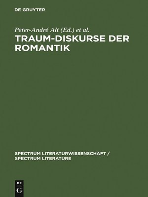cover image of Traum-Diskurse der Romantik